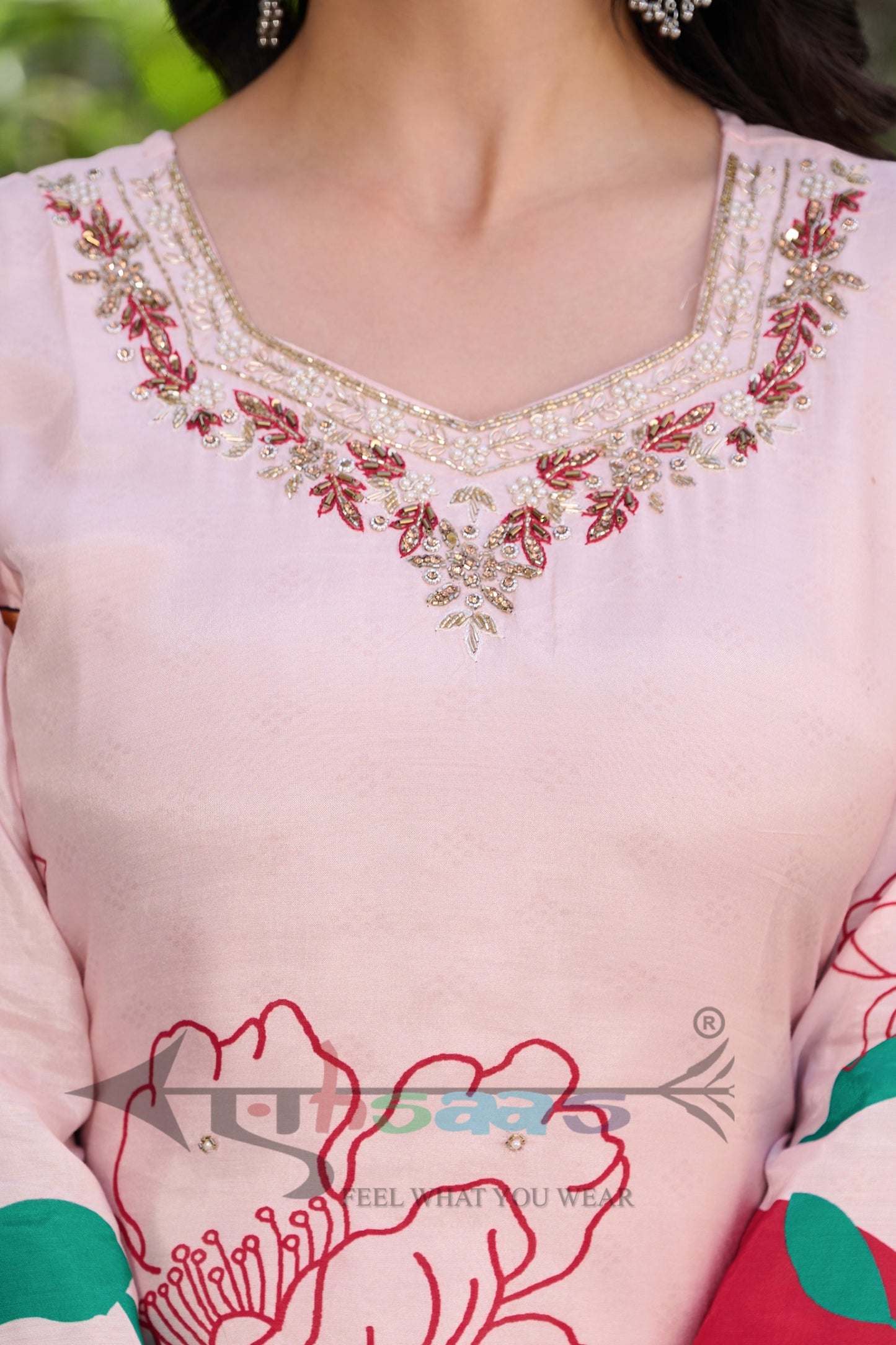 Pure Muslin Kurta Set