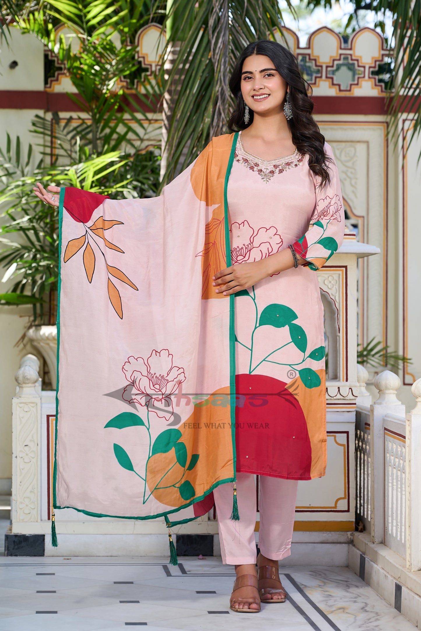 Pure Muslin Kurta Set