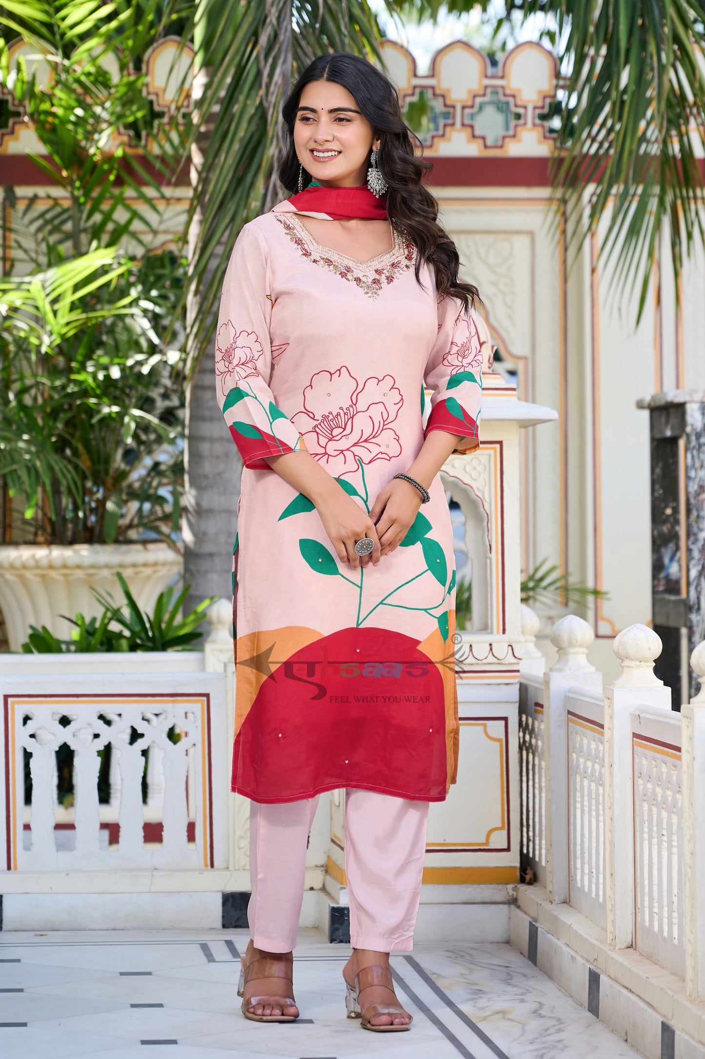 Pure Muslin Kurta Set
