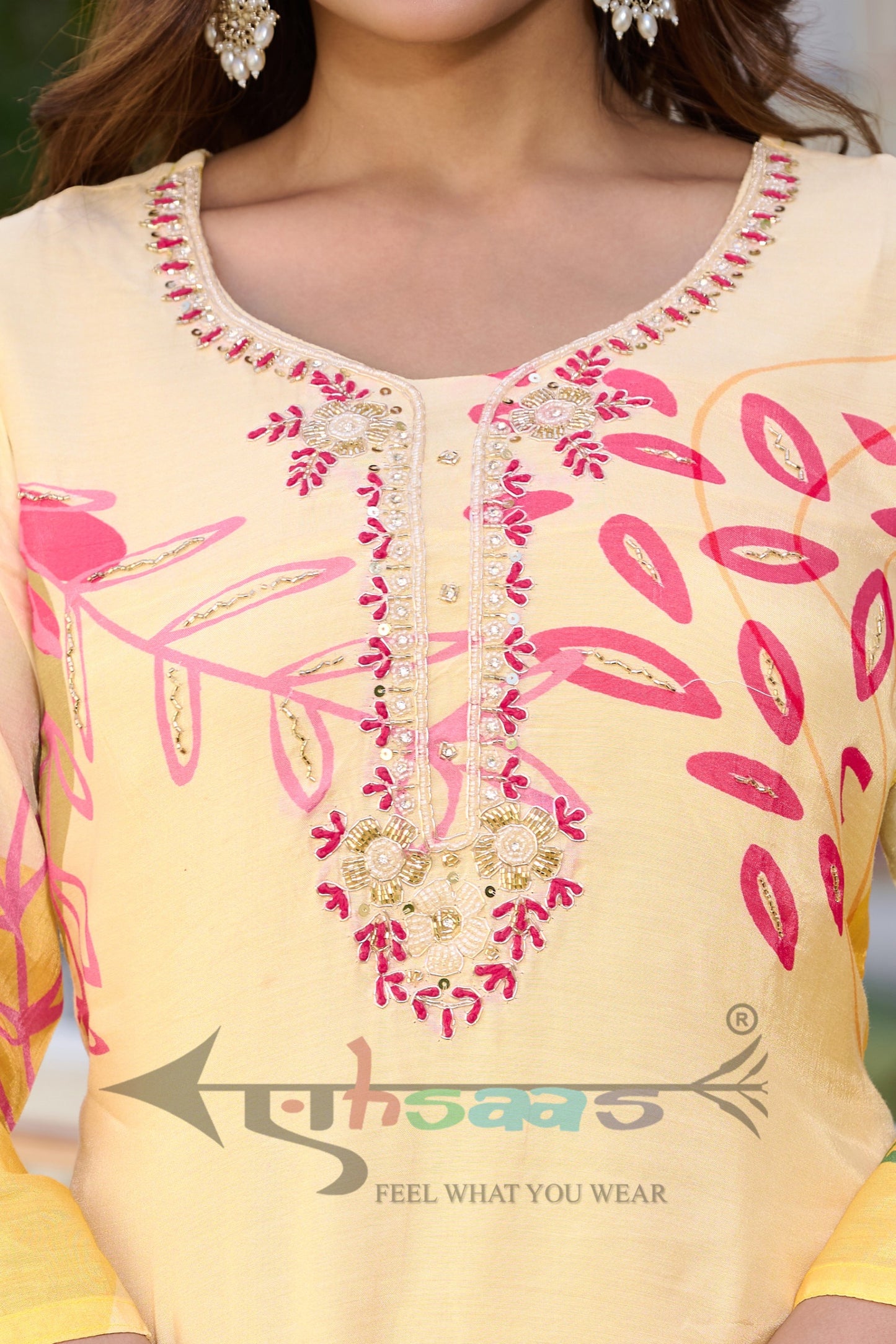 Pure Muslin Kurta Set