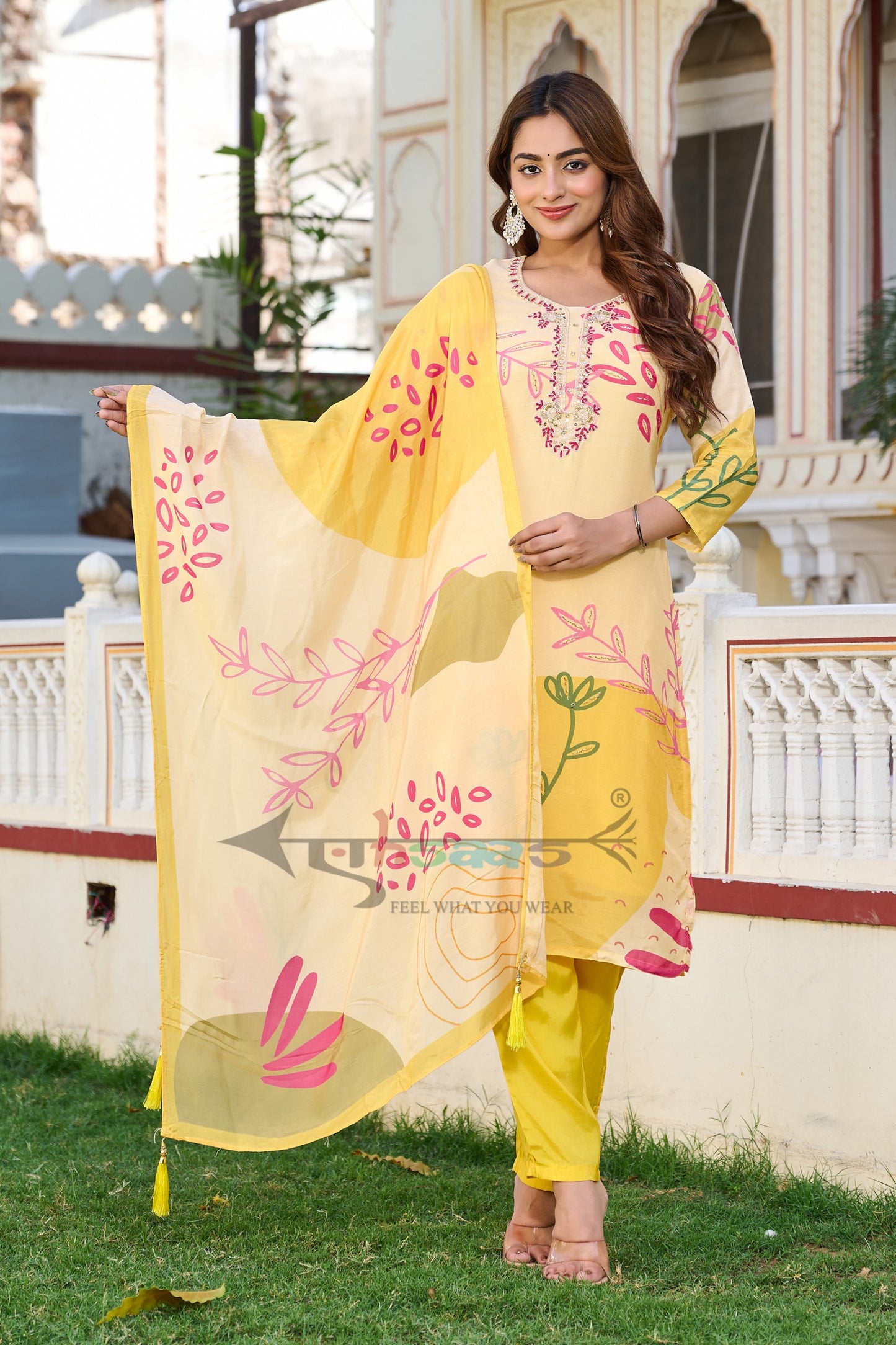 Pure Muslin Kurta Set